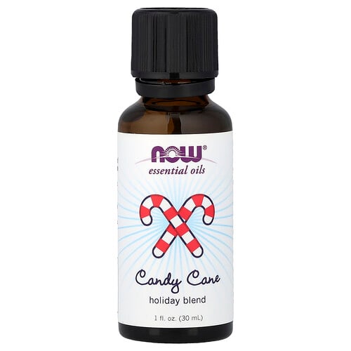 Now Foods Essential Oils, Candy Cane Holiday Blend, 1 fl oz (30 ml)