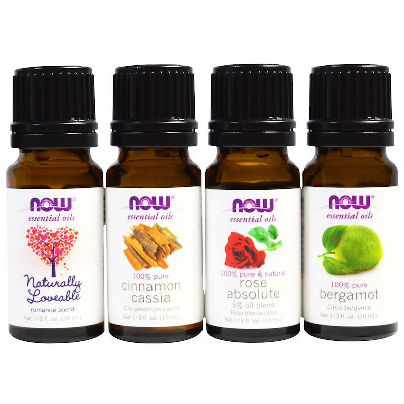 Now Foods, Solutions, Love At First Scent, Romantic Essential Oils Kit