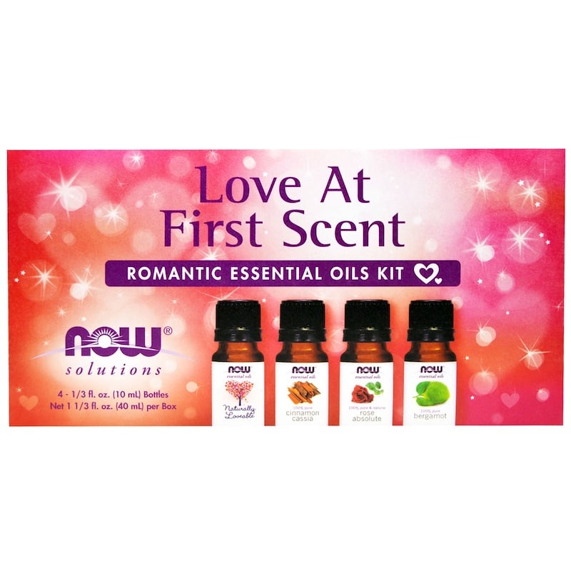 Now Foods, Solutions, Love At First Scent, Romantic Essential Oils Kit