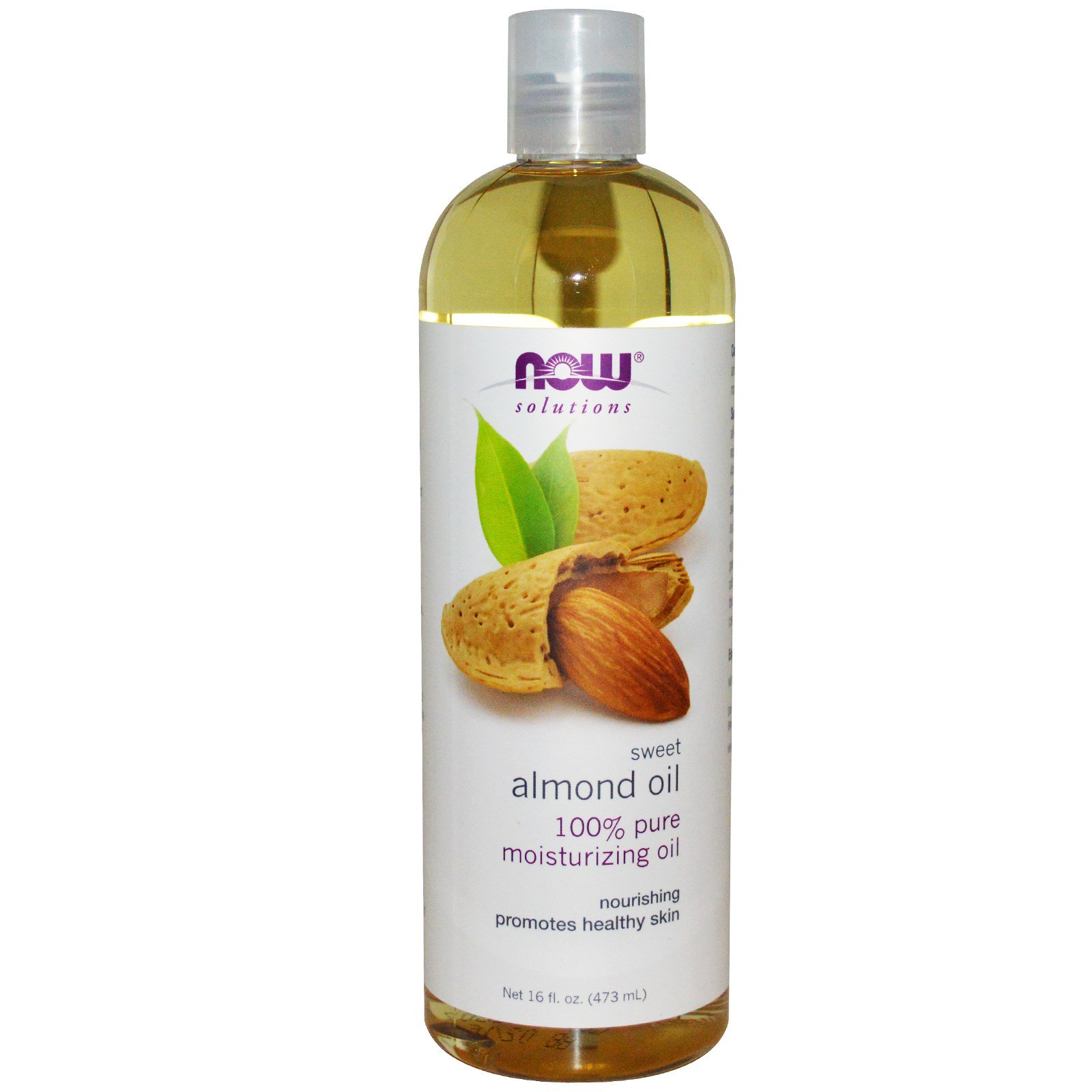 Now Foods, Solutions, Sweet Almond Oil, 16 fl oz (473 ml) iHerb