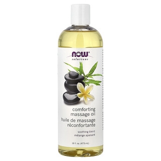NOW Foods, Solutions, rauhoittava hierontaöljy, 473 ml