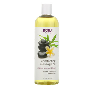 Отзывы о Now Foods, Solutions, Comforting Massage Oil, 16 fl oz (473 ml)