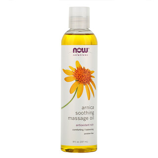 Now Foods, Solutions, Arnica Soothing Massage Oil, 8 fl oz (237 ml)