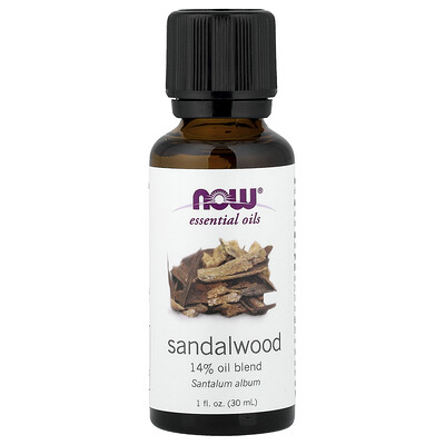 NOW Foods, Aceites esenciales, Sándalo, 30 ml (1 oz. Líq.)