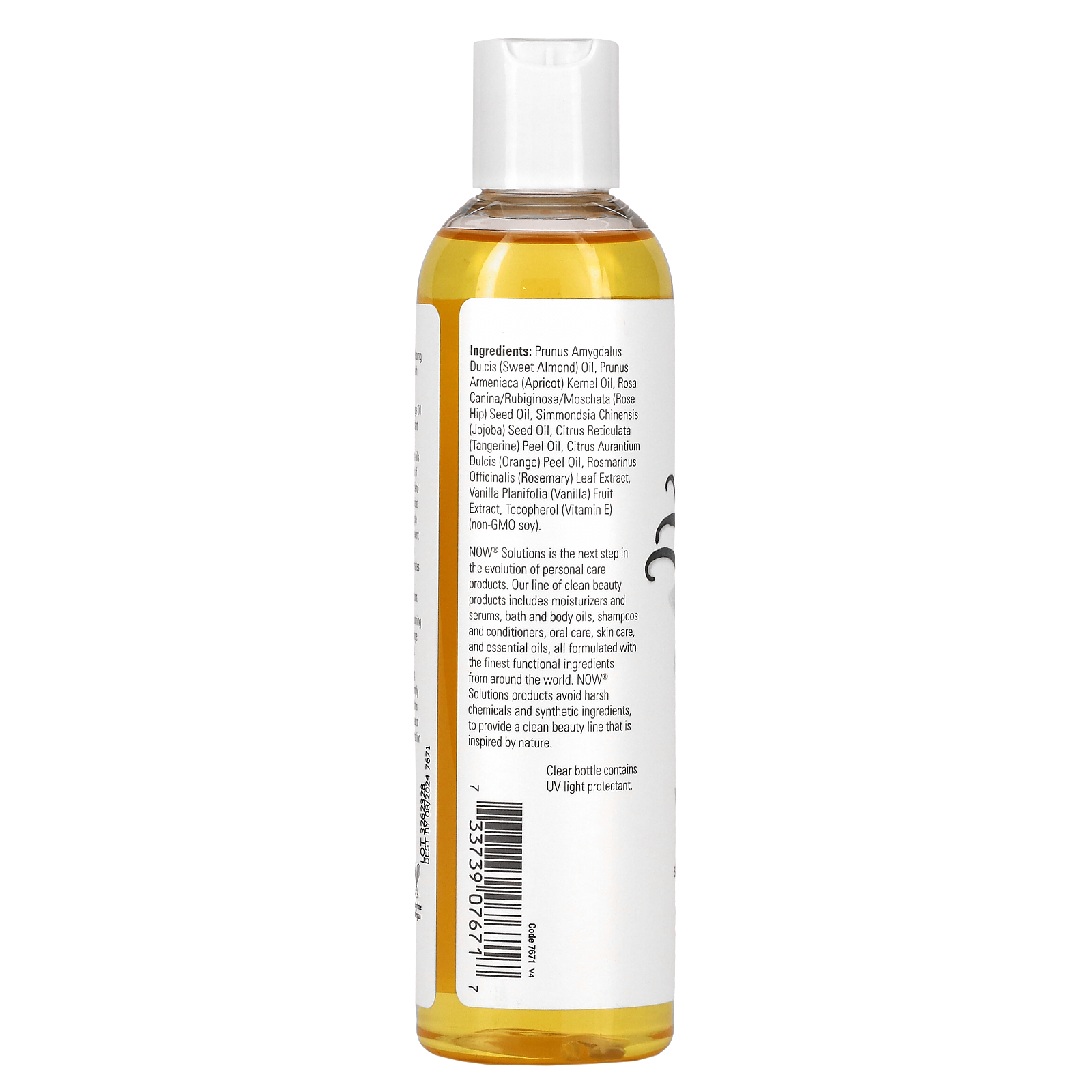 NOW Foods, Solutions, Refreshing Vanilla Citrus Massage Oil, 8 fl oz ...