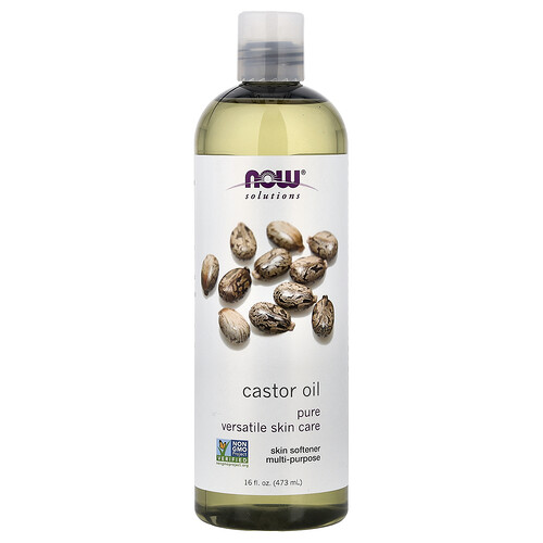 NOW Foods, Solutions, Castor Oil, 16 fl oz (473 ml)