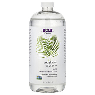 NOW Foods, Διαλύματα, Φυτική Γλυκερίνη, 946 ml
