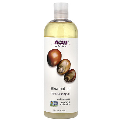 Product Image for NOW Foods, Solutions, Shea Nut Oil, Moisturizing Oil, 16 fl oz (473 ml)