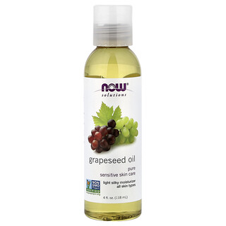 NOW Foods, Oplossingen, Druivenpitolie, 4 fl oz (118 ml)