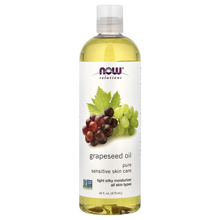 NOW Foods, Solutions, Traubenkernöl, 473 ml