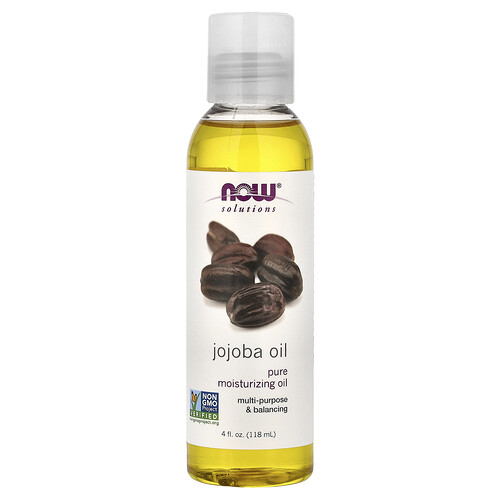 Now Foods Solutions, Jojoba Oil, 4 fl oz (118 ml)