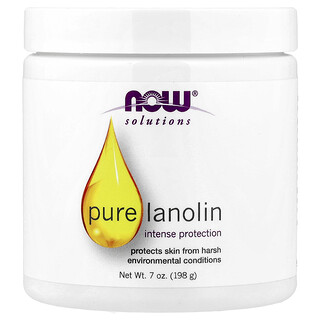 NOW Foods, Solutions, Pure Lanolin, 7 oz (198 g)