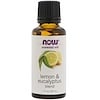 Essential Oils, Lemon & Eucalyptus Blend, 1 fl oz (30 ml)