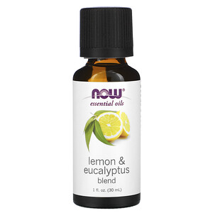 Отзывы о Now Foods, Essential Oils, Lemon & Eucalyptus Blend, 1 fl oz (30 ml)