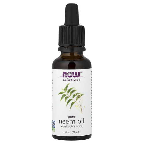 Now Foods Solutions, Pure Neem Oil, 1 fl oz (30 ml)