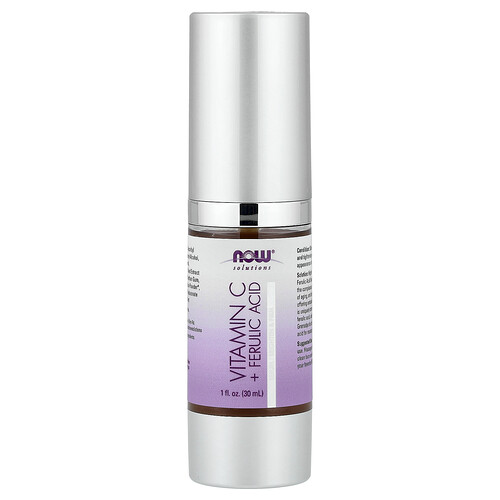 NOW Foods, Solutions, Vitamin C und Ferulasäure-Serum, 30 ml (1 fl. oz.)