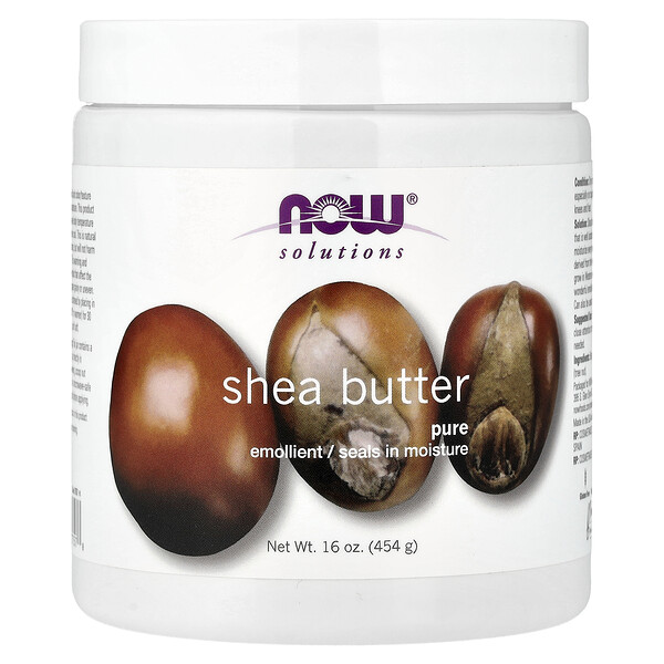 NOW Foods Solutions, Shea Butter, 16 fl oz (454 g)