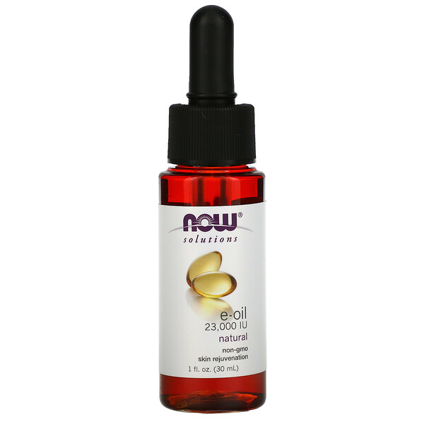 Now Foods‏, Solutions, E-Oil, 23,000 IU, 1 fl oz (30 ml)