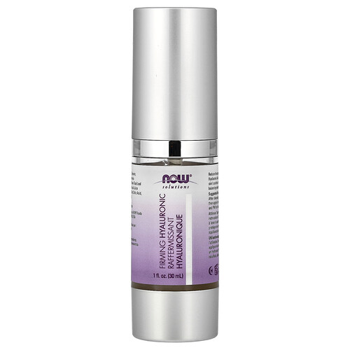 NOW Foods, Solutions, Firming Hyaluronic Acid Serum, straffendes Hyaluronsäure-Serum, 30 ml (1 fl. oz.)