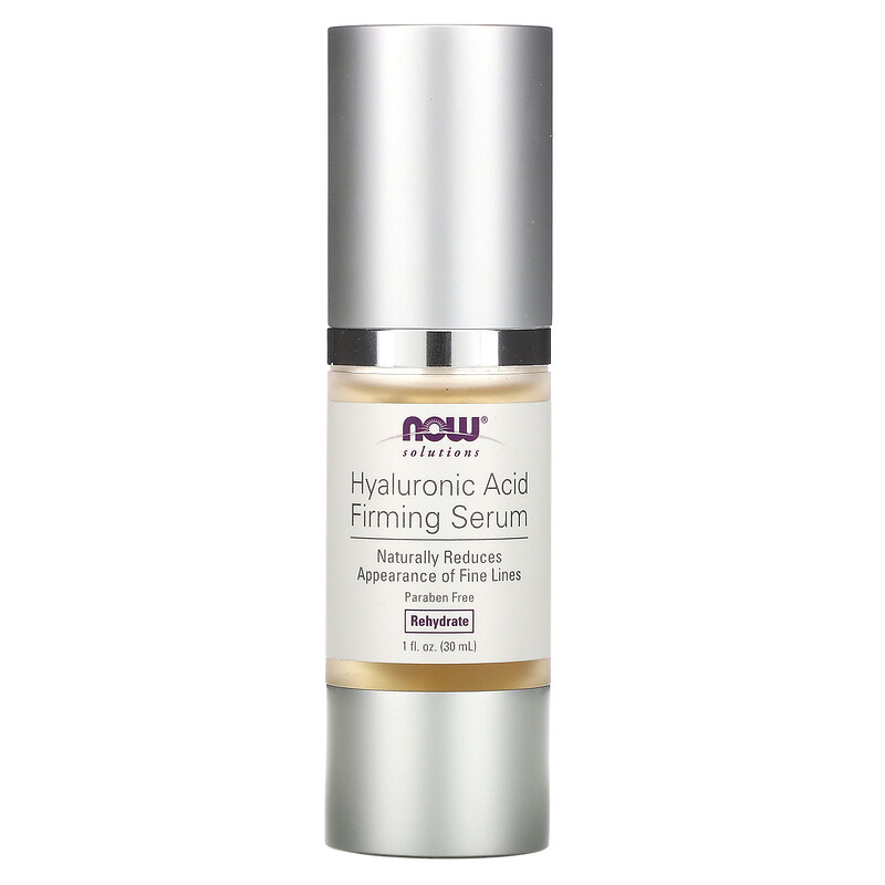 Now Foods, Solutions, Hyaluronic Acid Firming Serum, 1 fl oz (30 ml