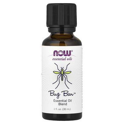 NOW Foods, Aceites esenciales, Bug Ban™, 30 ml (1 oz. líq.)