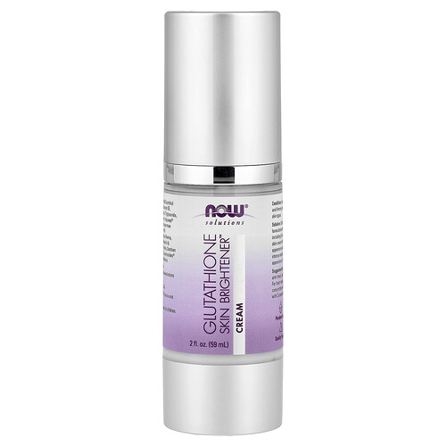 NOW Foods, Solutions, Glutathione Skin Brightener™ Cream, 2 fl oz (59 ml)