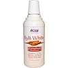 Now Foods, Ополаскиватель для полости рта XyliWhite, свежесть корицы, 16 жидких унций (473 мл)