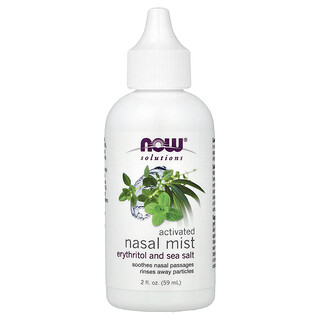 NOW Foods, Solutions, Spray nasal activado, 59 ml (2 oz. líq.)