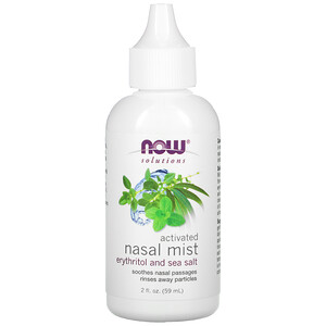 Отзывы о Now Foods, Solutions, Activated Nasal Mist, 2 fl oz (59 ml)