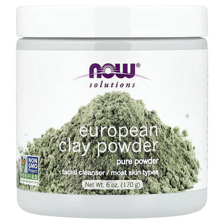 NOW Foods, Løsninger, europeisk leirepulver, 170 g