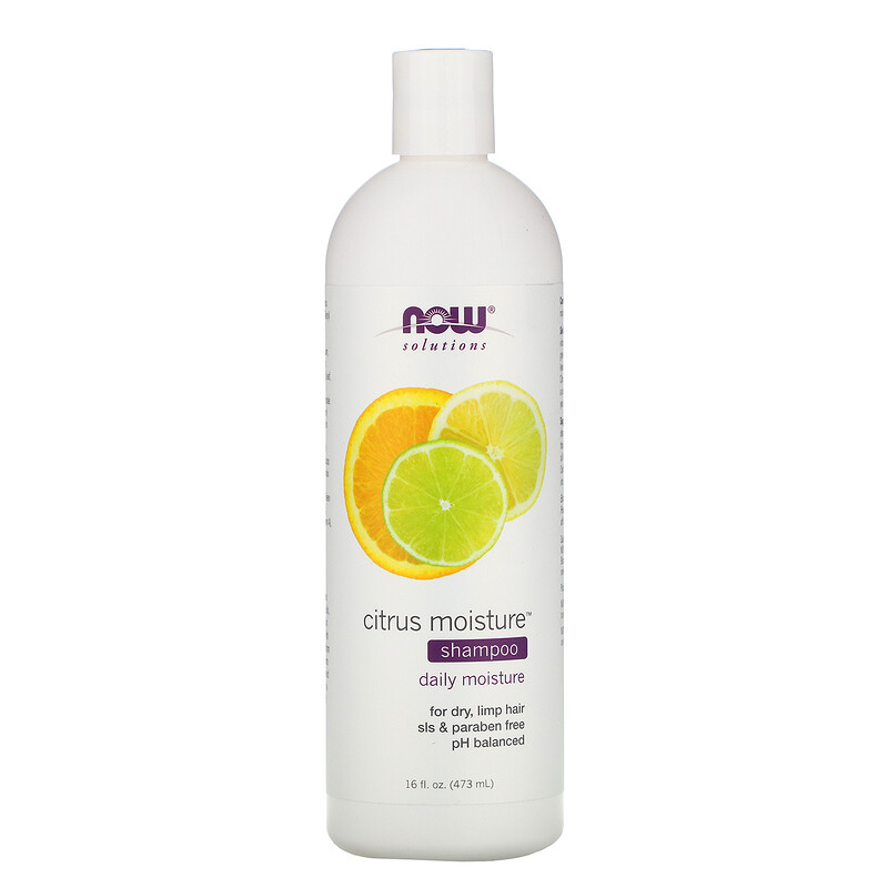 Now Foods, Solutions, Citrus Moisture Shampoo, 16 fl oz (473 ml) iHerb