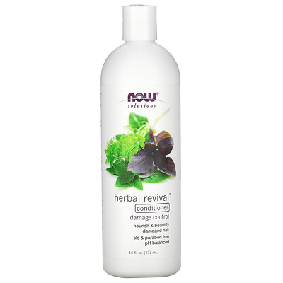 

Now Foods Solutions, растительный кондиционер, 473 мл