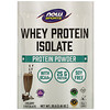 Now Foods, Sports, Whey Protein Isolate, Creamy Chocolate, 8 Packets, 1.16 oz (33 g) Each