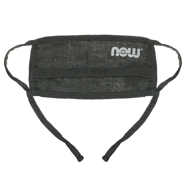 Now Foods‏, Face Mask, Grey, Small, 1 Mask