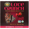 Nature's Path‏, Love Crunch، ألواح جرانولا عضوية ممتازة، شوكولاتة داكنة وتوت أحمر، 6 ألواح، 1.06 أونصة (30 جم) لكل لوح
