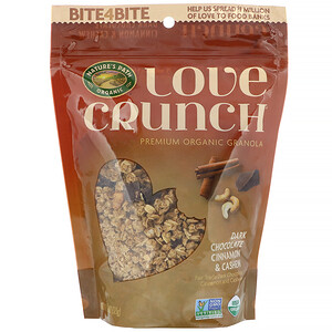 Натурес Пат, Love Crunch, Dark Chocolate Cinnamon & Cashew, 11.5 oz (325 g) отзывы покупателей