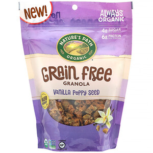 Отзывы о Натурес Пат, Grain Free Granola, Vanilla Poppy Seed, 8 oz (227 g)