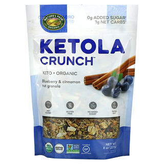 Nature's Path, Ketola Crunch, Blueberry & Cinnamon Granola, 8 oz (227 g)
