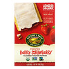 Nature's Path‏, Organic Flavored Toaster Pastries, Frosted Berry Strawberry, 6 Pastries, 11 oz (312 g)