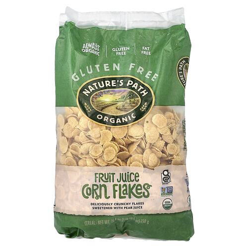Nature's Path, Organic Fruit Juice Corn Flakes Cereal, 26.4 oz (750 g)