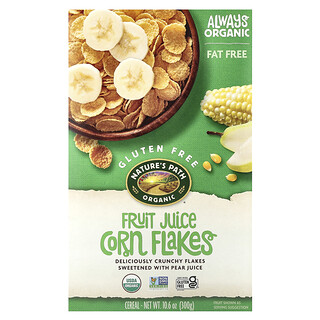 Nature's Path, Cereal de Flocos de Milho e Suco de Frutas Orgânicas, 300 g (10,6 oz)