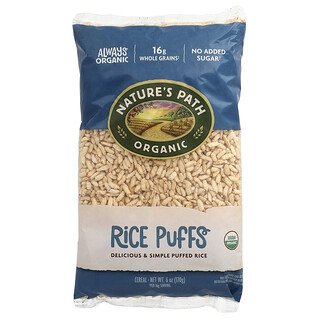 Nature's Path, Organic Rice Puffs Cereal, 6 oz (170 g)