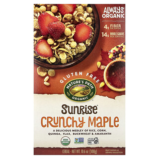 Nature's Path, Organske hrskave žitarice od javora Sunrise, 300 g