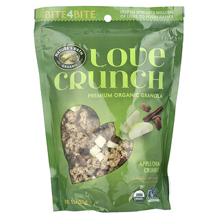Nature's Path‏, Love Crunch, גרנולה אורגנית באיכות פרימיום, קראמבל תפוחים וצ'יה, 325 גרם (11.5 אונקיות)