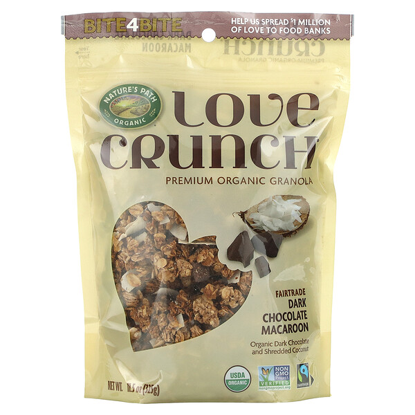 Nature's Path, Love Crunch, Premium Organic Granola, Dark Chocolate