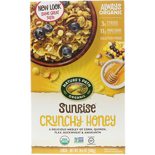 Nature's Path, Cereal crujiente con sabor a miel Organic Sunrise, 10,6 oz (300 g)