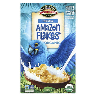 Nature's Path, EnviroKidz, Organic Frosted Amazon Flakes® Cereal, 11.5 oz (325 g)