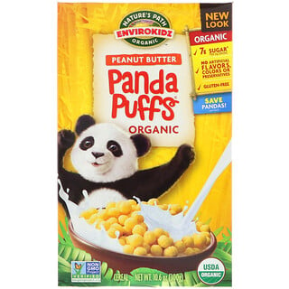 Nature's Path, EnviroKidz, Organic Peanut Butter Panda Puffs, 10.6 oz (300 g)