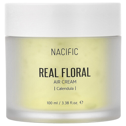 Nacific, Real Floral, Air Cream, Calendula , 3.38 fl oz (100 ml)