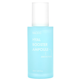 Nacific, Ampul Hyal Booster, Jericho Rose, 50 ml (1,69 ons cairan)